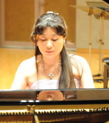 Pianistin Reiko Emura